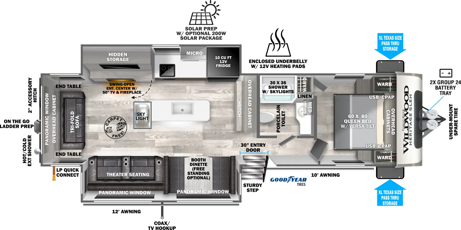 2024 271RL Floorplan